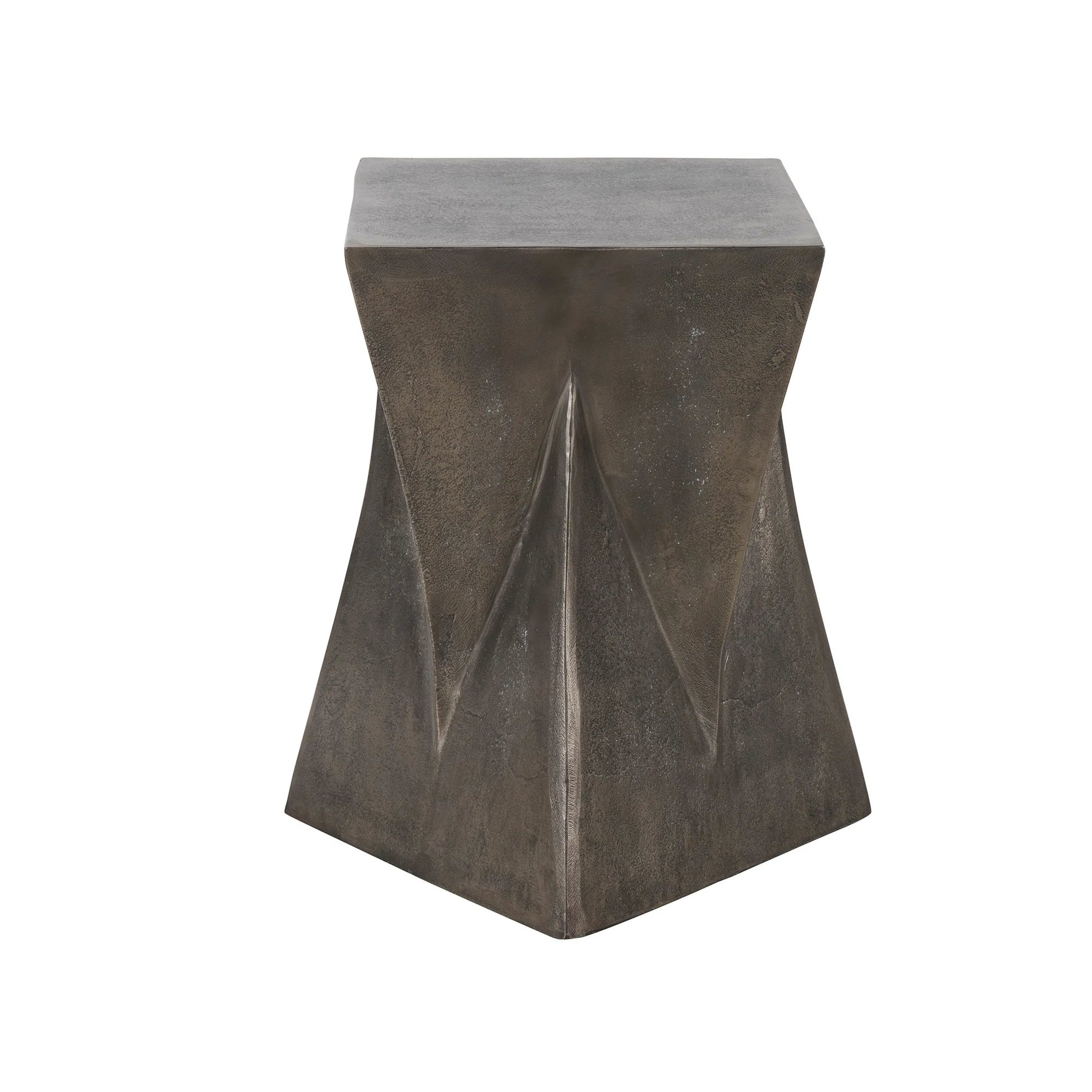 Modern Persephone Side Table by Universal Furniture in graphite. Made from unique in a unique style.