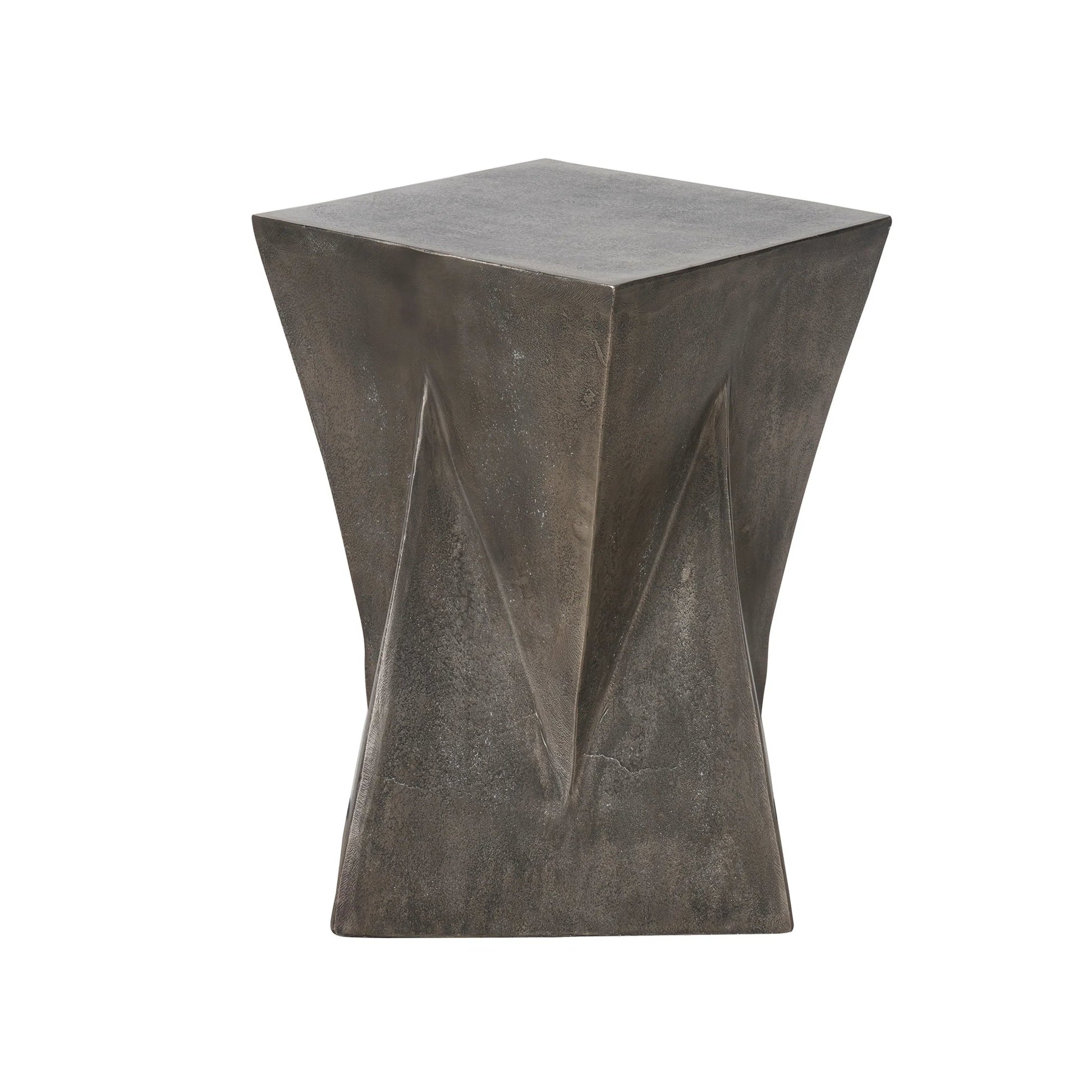 Modern Persephone Side Table by Universal Furniture in graphite. Made from unique in a unique style.