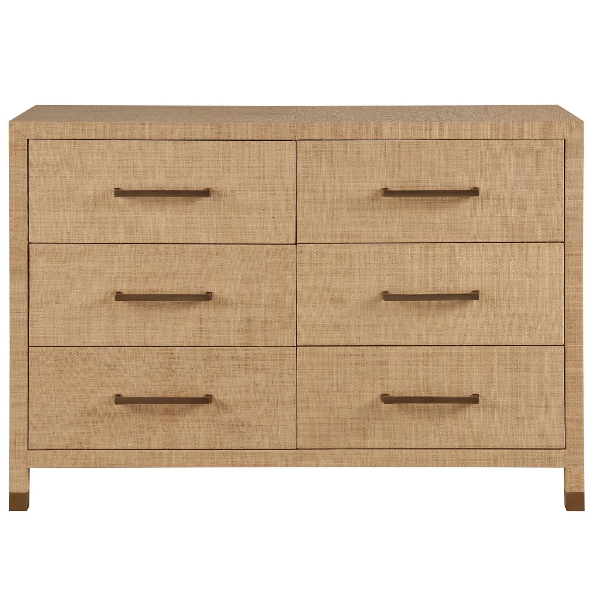 Modern Leah Dresser by Universal Furniture in natural. Made from unique in a transitional style.