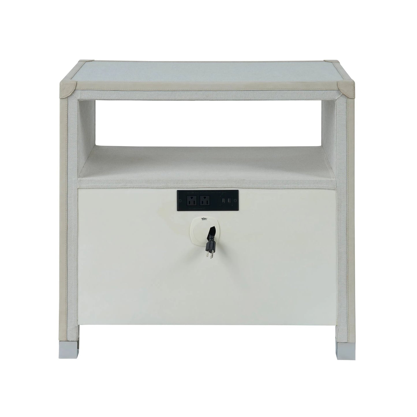 002 SI-2195679 | Additional Silo | Modern Riven Nightstand by Universal Furniture in natural. Made from unique in a unique style.