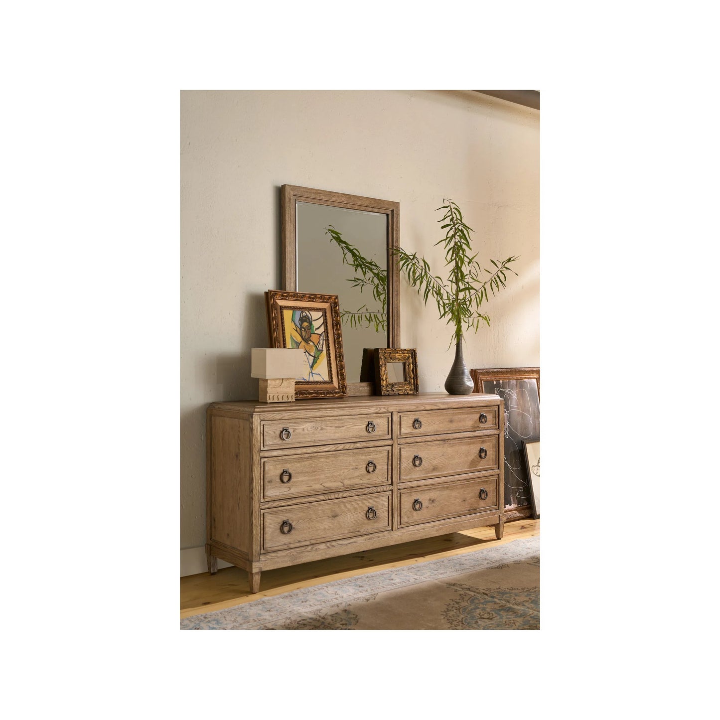 005 SI-2303186 | Lifestyle | Griffith Park Dresser Mirror by Universal Furniture. Made from unique in a transitional style.