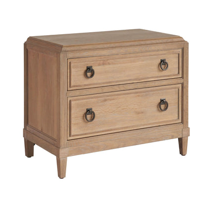 Griffith Park Two Drawer Nightstand by Universal Furniture. Made from unique in a transitional style.