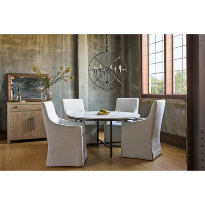 Griffith Park Round Dining Table by Universal Furniture in natural. Made from unique in a modern style.