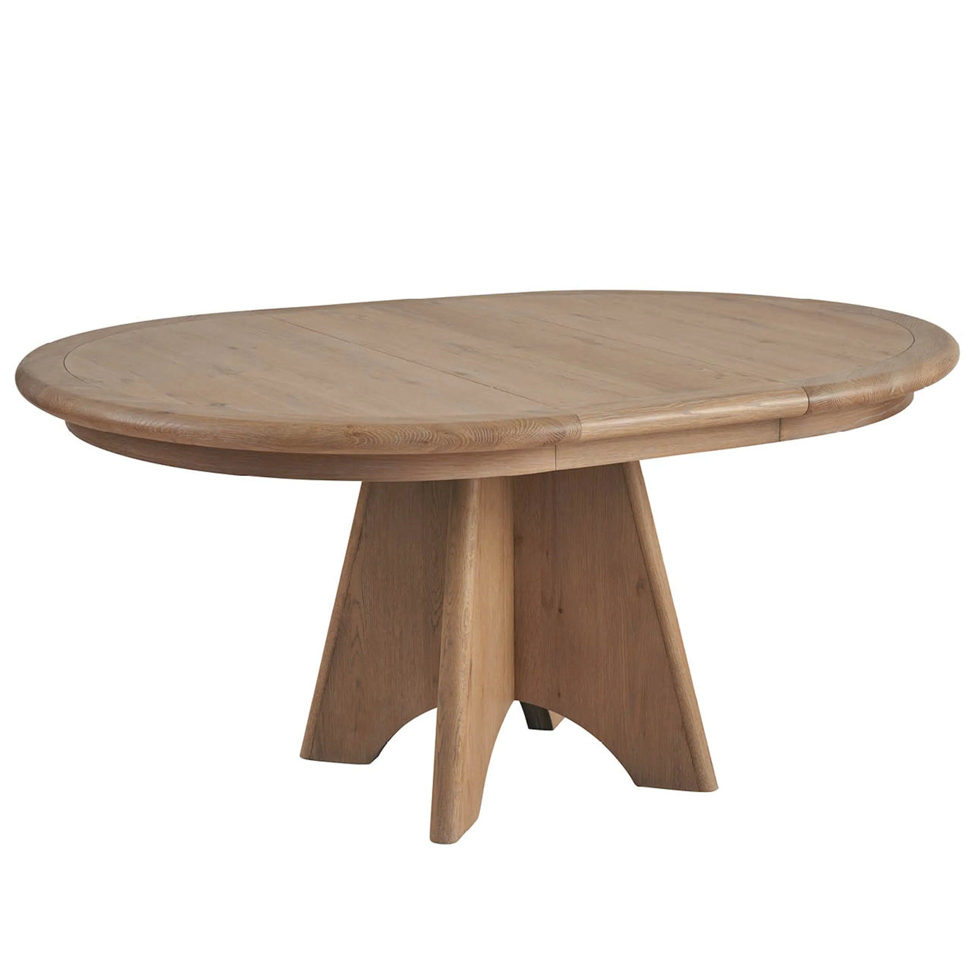 Griffith Park Canyon Round Dining Table by Universal Furniture in natural. Made from unique in a transitional style.