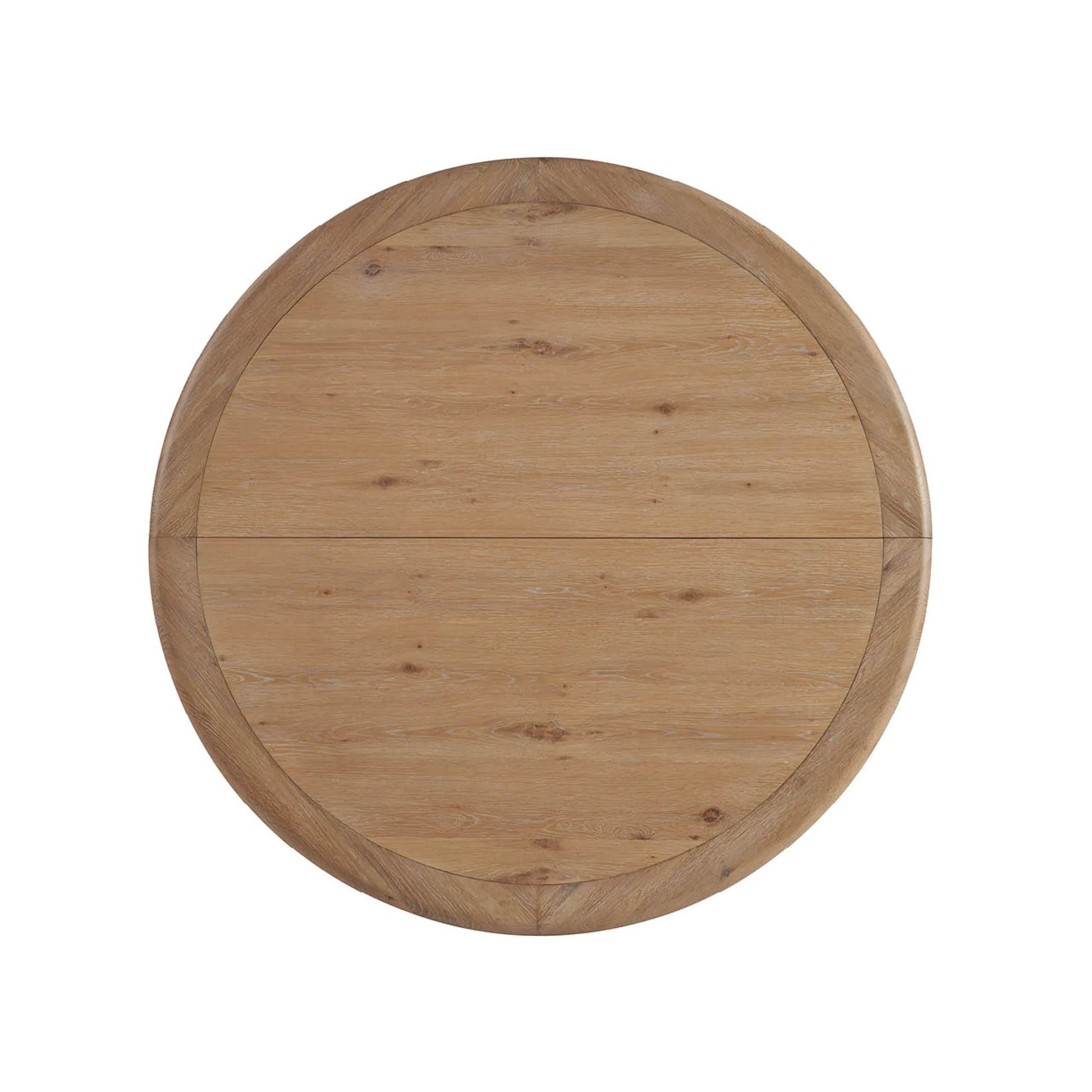 Griffith Park Canyon Round Dining Table by Universal Furniture in natural. Made from unique in a transitional style.