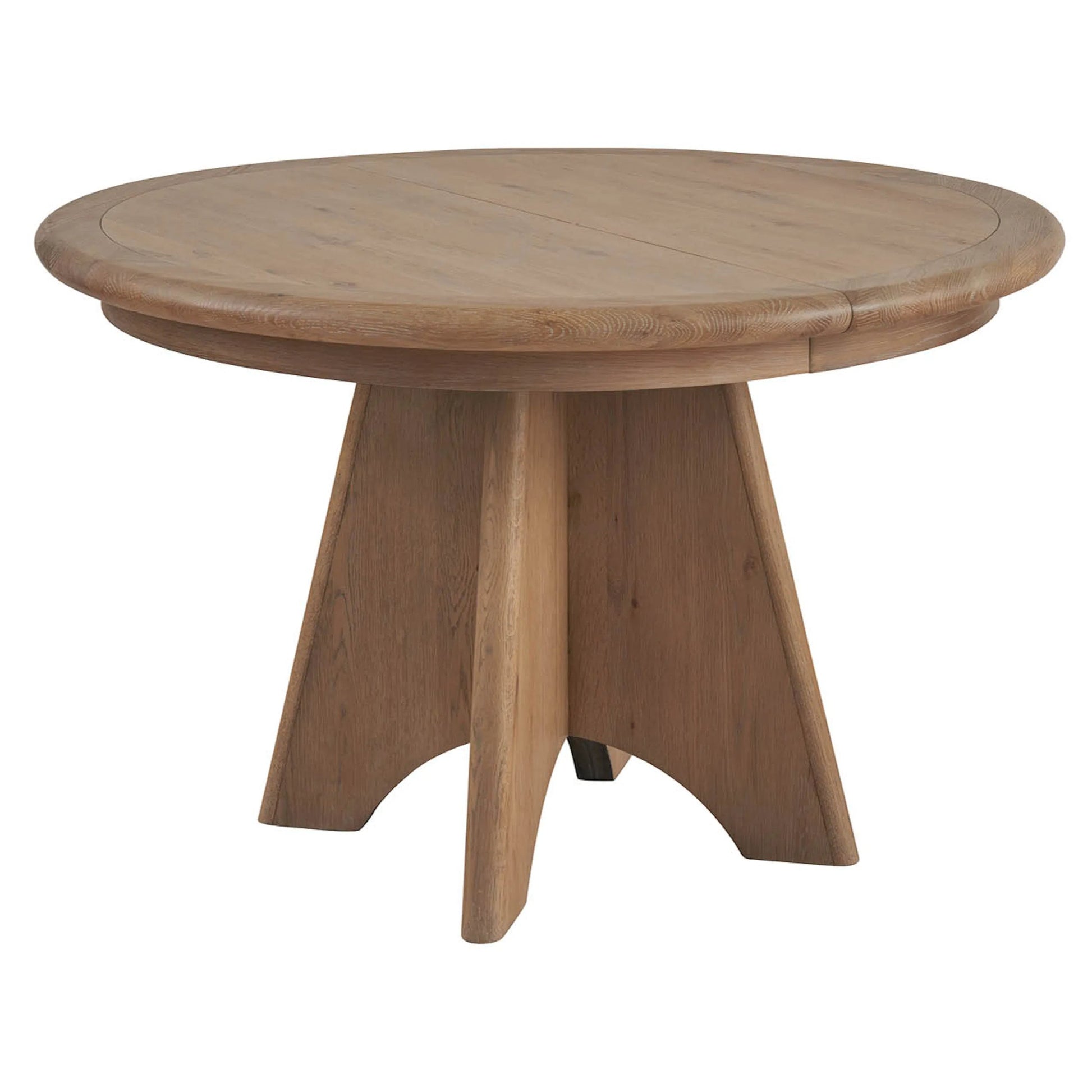 Griffith Park Canyon Round Dining Table by Universal Furniture in natural. Made from unique in a transitional style.