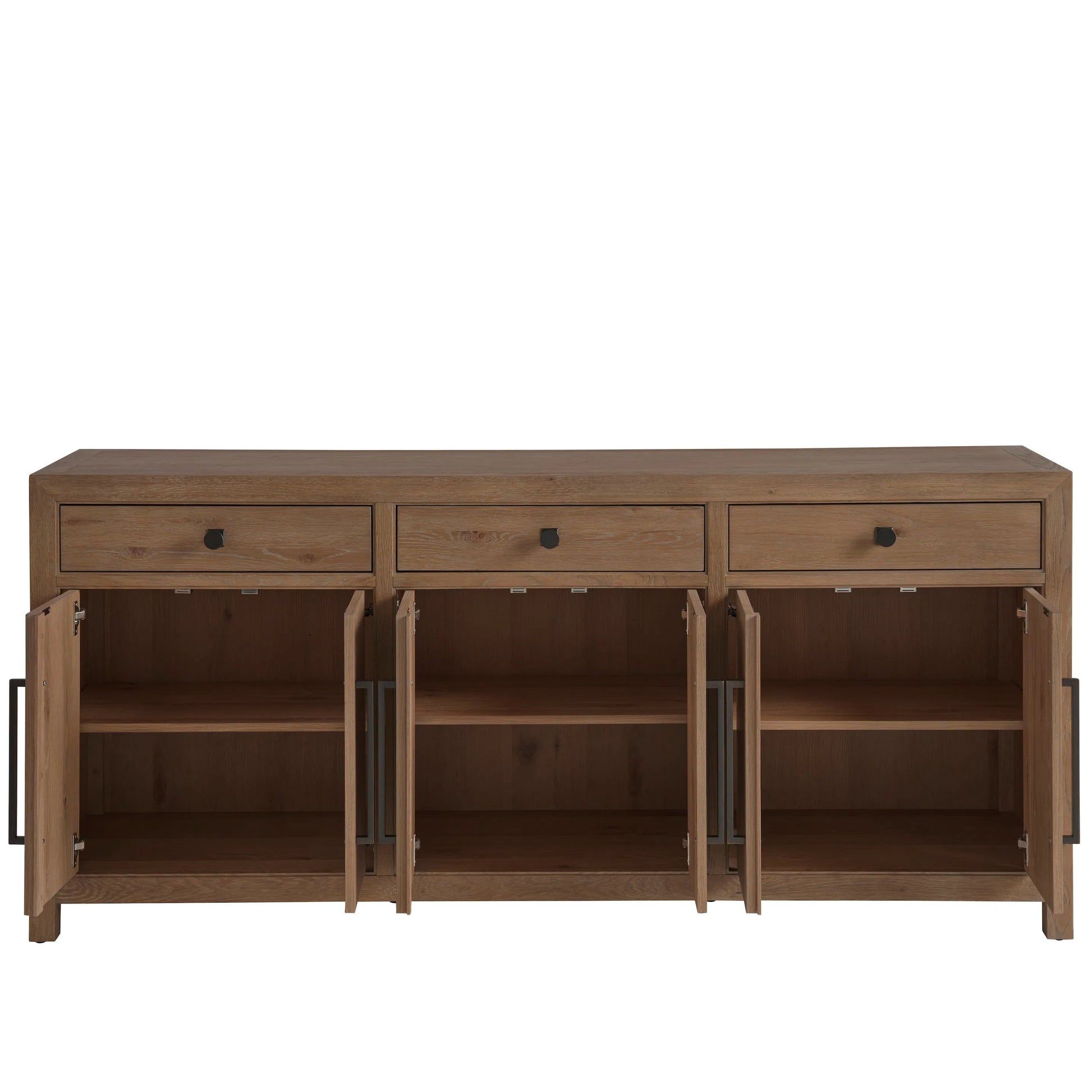 Griffith Park Sienna Credenza by Universal Furniture in natural. Made from unique in a transitional style.