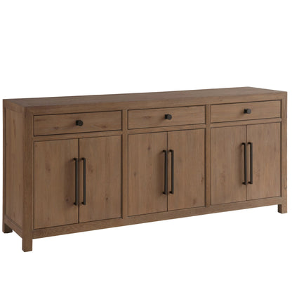 Griffith Park Sienna Credenza by Universal Furniture in natural. Made from unique in a transitional style.