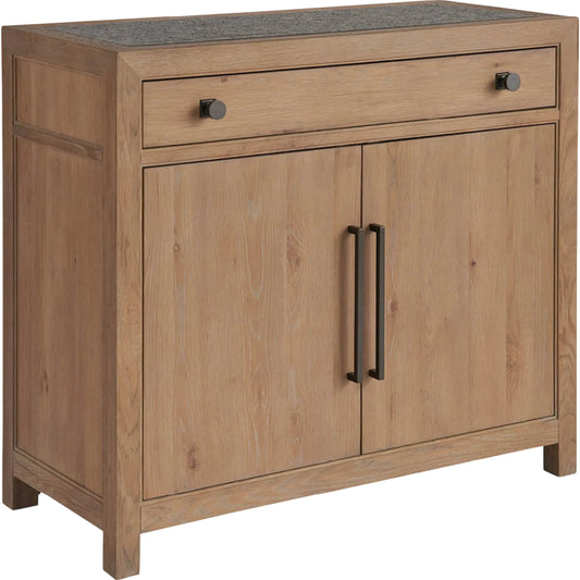 Griffith Park Canyon Bar Cabinet by Universal Furniture in natural. Made from unique in a unique style.