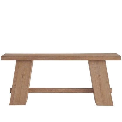 Griffith Park Altitude Console Table by Universal Furniture in natural. Made from unique in a transitional style.