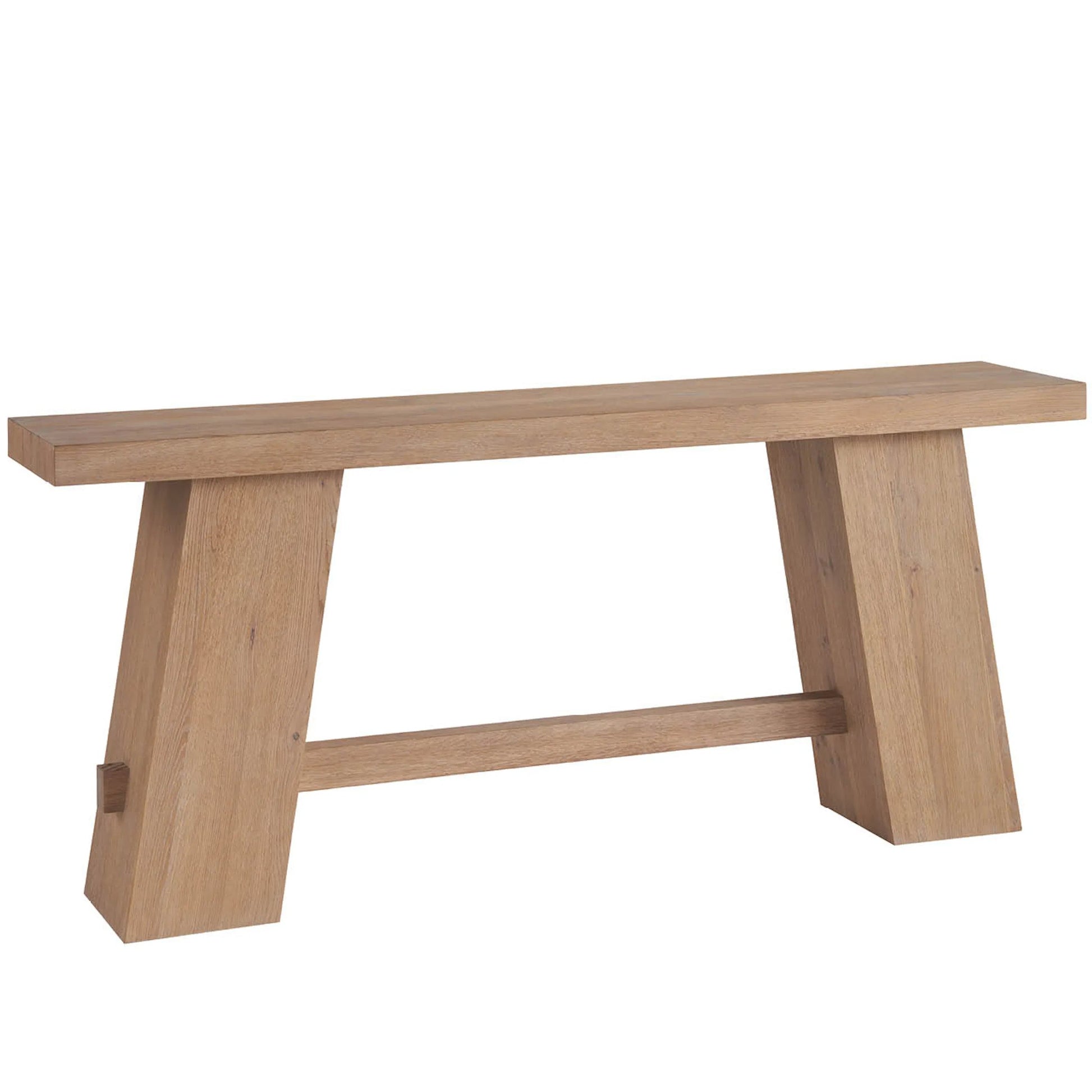 Griffith Park Altitude Console Table by Universal Furniture in natural. Made from unique in a transitional style.
