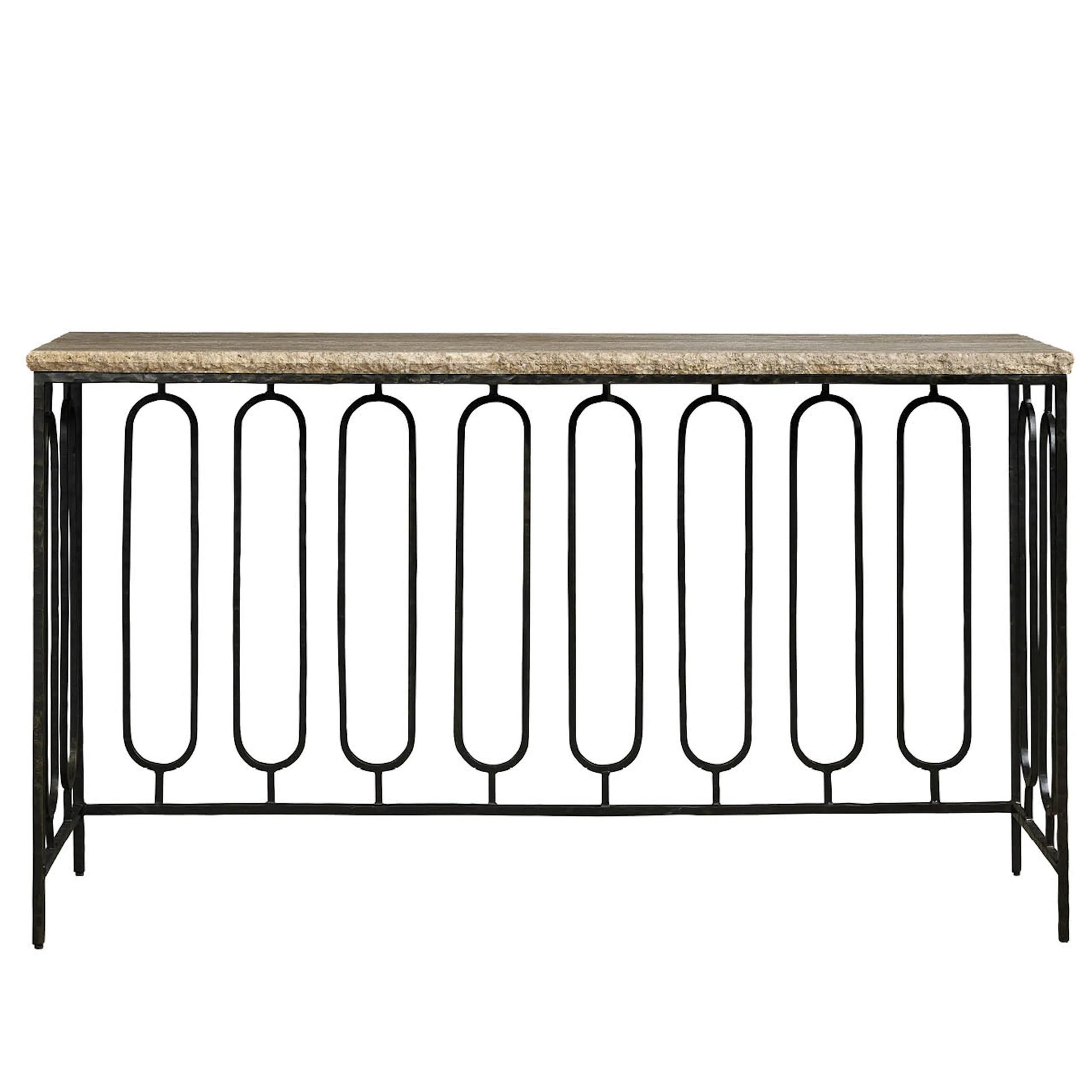 Griffith Park Console by Universal Furniture in natural. Made from unique in a modern style.