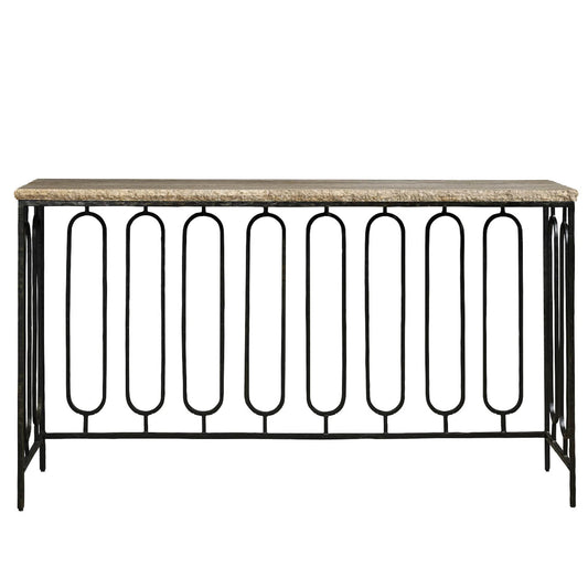 Griffith Park Console by Universal Furniture in natural. Made from unique in a unique style.