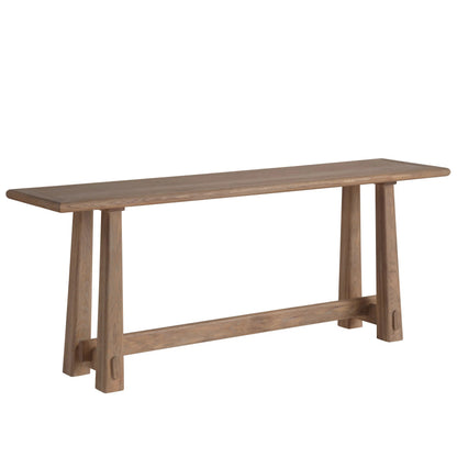Griffith Park Sienna Console Table by Universal Furniture in natural. Made from unique in a transitional style.