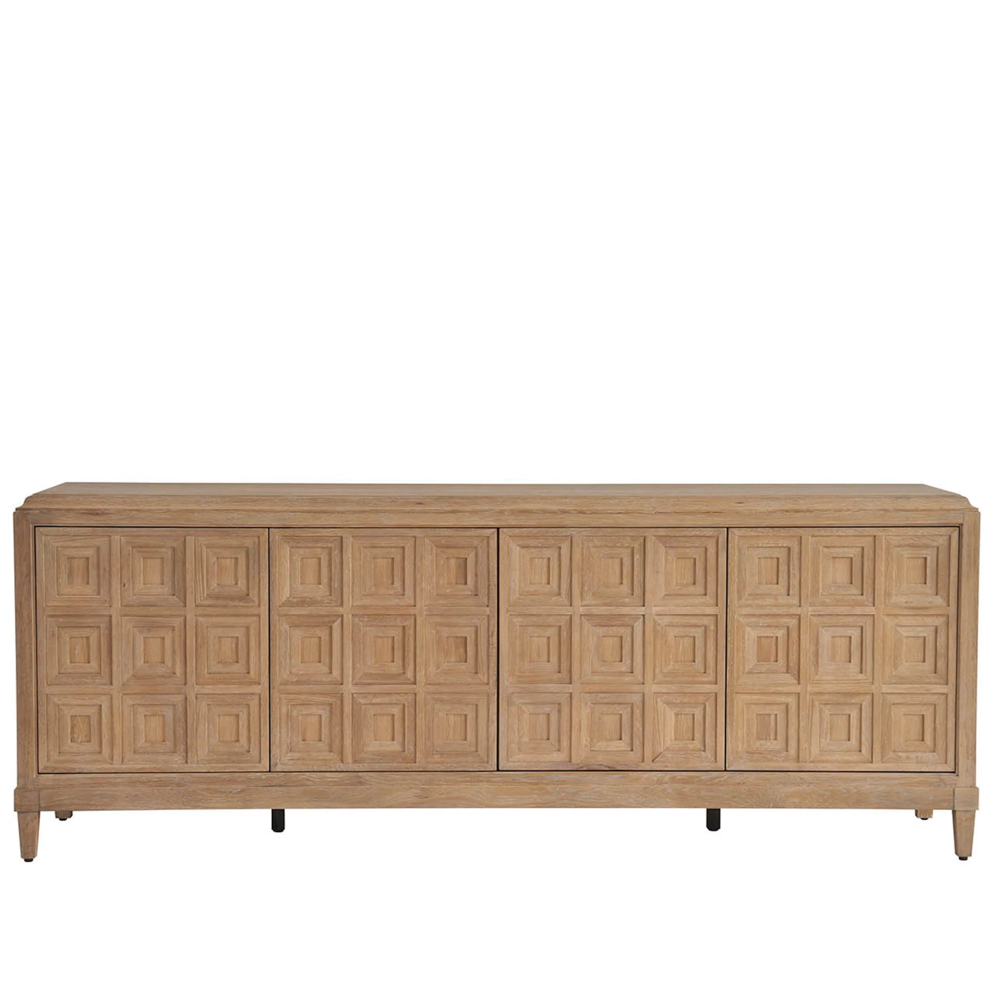 Griffith Park Canyon Entertainment Credenza by Universal Furniture in natural. Made from unique in a transitional style.