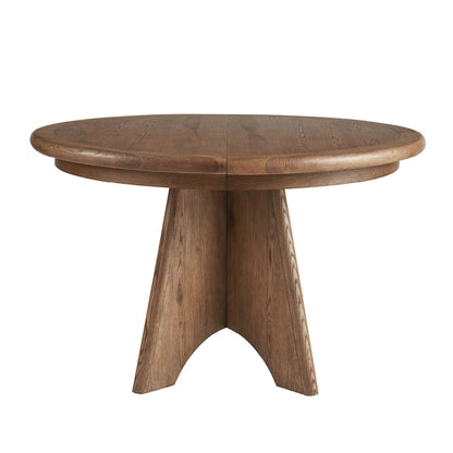 Griffith Park Sienna Round Dining Table by Universal Furniture in natural. Made from unique in a transitional style.