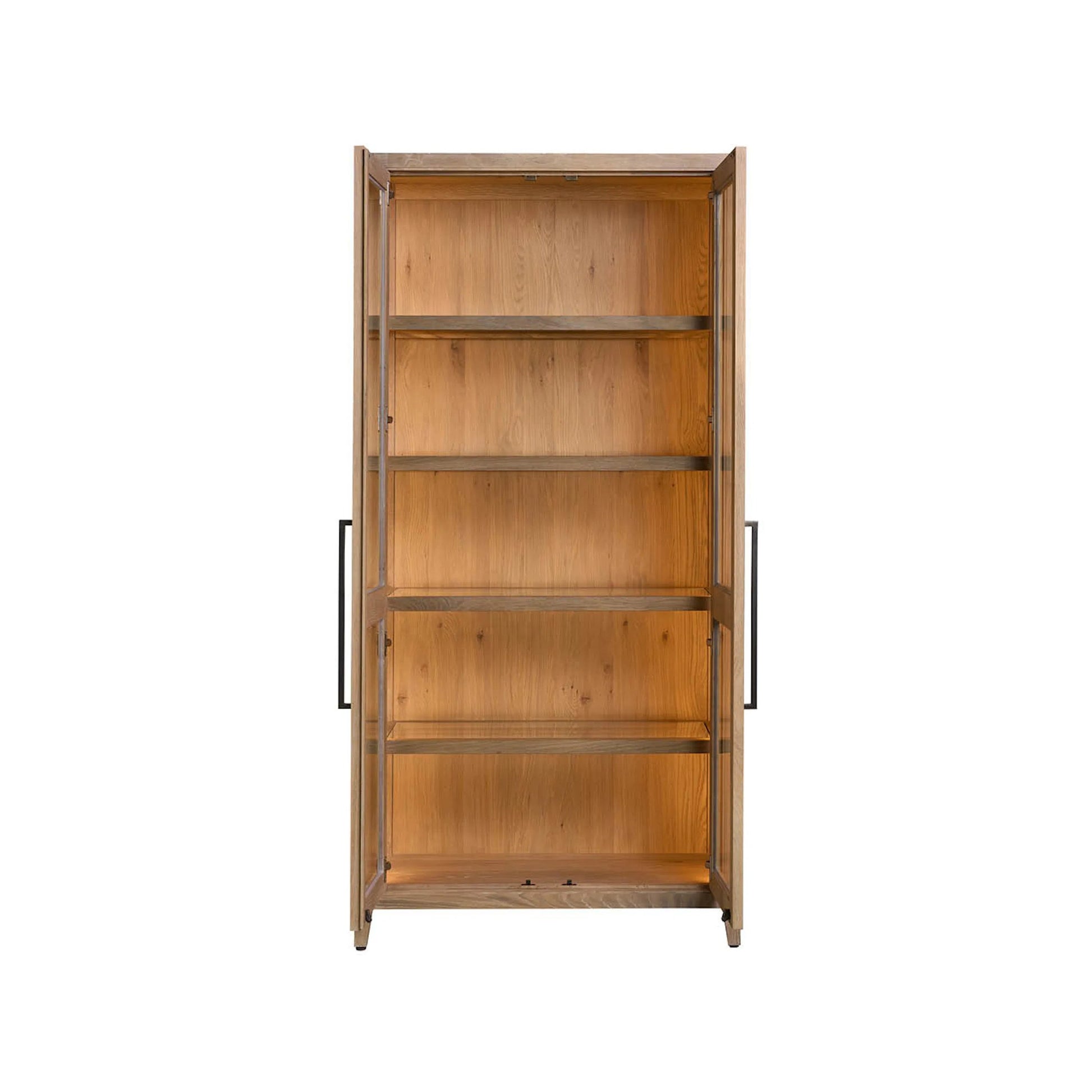 Griffith Park Canyon Display Cabinet by Universal Furniture in natural. Made from unique in a transitional style.