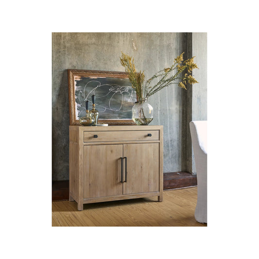 Griffith Park Canyon Bar Cabinet by Universal Furniture in natural. Made from unique in a unique style.