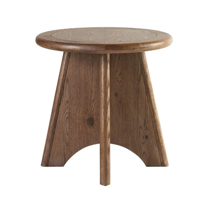 Griffith Park Sienna Round Side Table by Universal Furniture in natural. Made from unique in a transitional style.