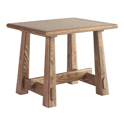 Griffith Park Sienna Rectangular End Table by Universal Furniture in natural. Made from unique in a transitional style.