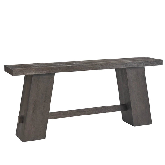 Griffith Park Obsidian Console Table by Universal Furniture in natural. Made from unique in a unique style.
