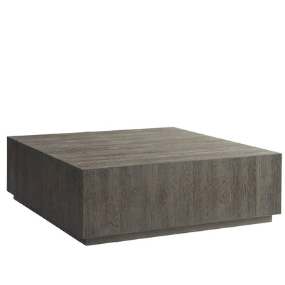 Griffith Park Obsidian Square Cocktail Table by Universal Furniture in natural. Made from unique in a transitional style.