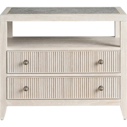 Avaline Carmen Two Drawer Nightstand by Universal Furniture. Made from unique in a transitional style.