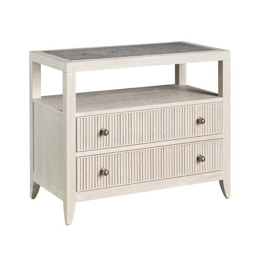 Avaline Carmen Two Drawer Nightstand by Universal Furniture. Made from unique in a transitional style.