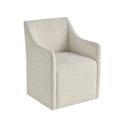 Avaline Walsh Upholstered Dining Chair by Universal Furniture in monique linen. Made from unique in a transitional style.