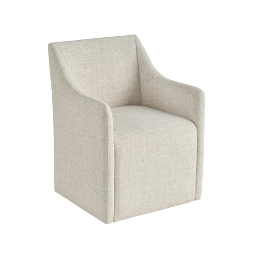 Avaline Walsh Upholstered Dining Chair by Universal Furniture in monique linen. Made from unique in a unique style.