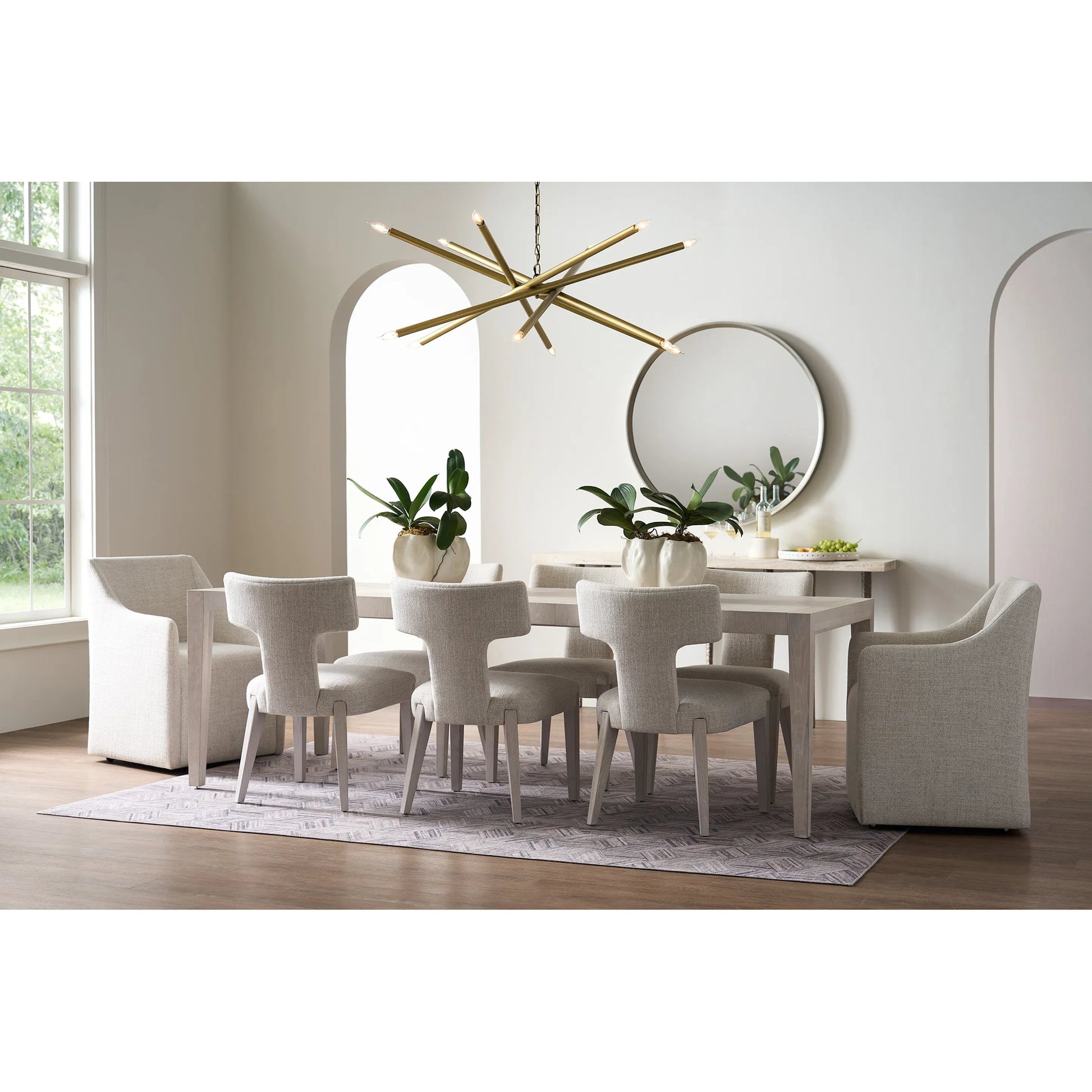 Avaline Walsh Upholstered Dining Chair by Universal Furniture in monique linen. Made from unique in a transitional style.