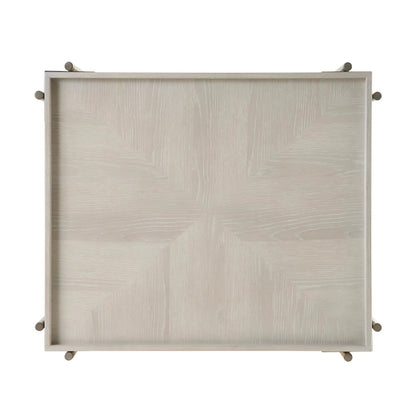 Avaline Selkie End Table by Universal Furniture in white oak. Made from unique in a transitional style.