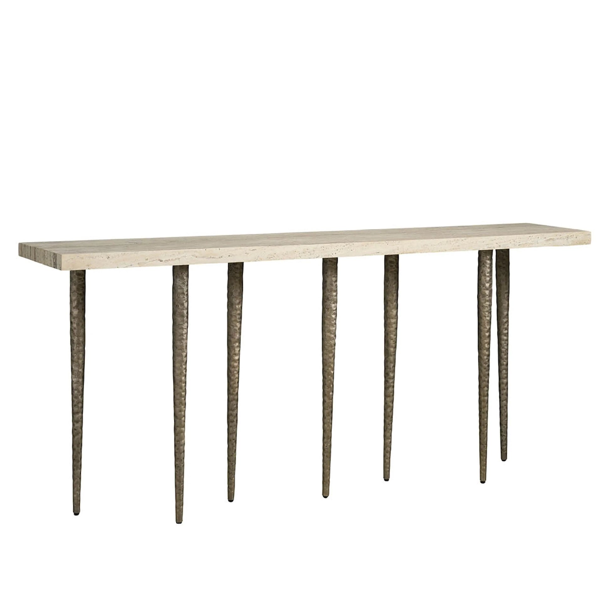 Avaline Lowry Console Table by Universal Furniture in natural. Made from unique in a transitional style.