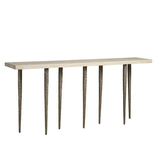 Avaline Lowry Console Table by Universal Furniture in natural. Made from unique in a unique style.