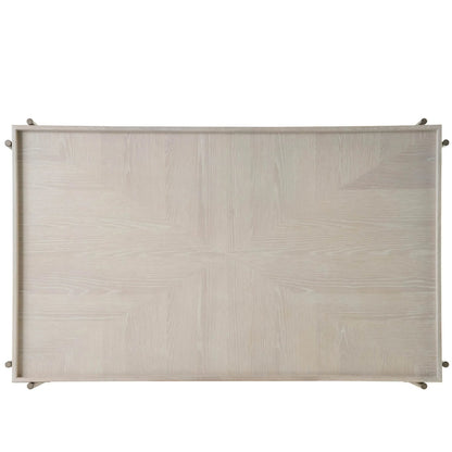 Avaline Selkie Cocktail Table by Universal Furniture in white oak. Made from unique in a transitional style.