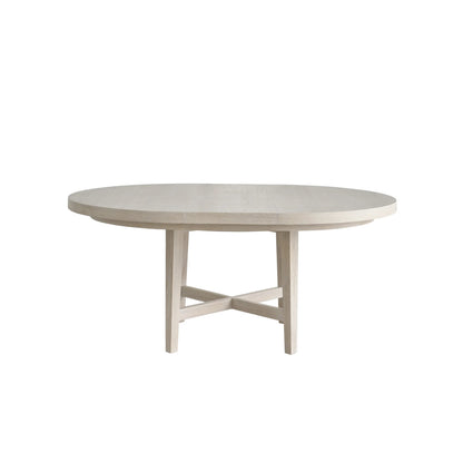 Avaline Scavino Round Dining Table by Universal Furniture in white oak. Made from unique in a transitional style.