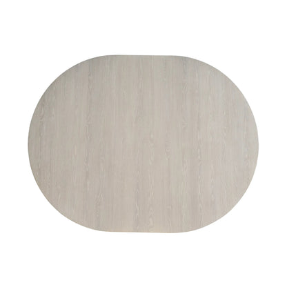 Avaline Scavino Round Dining Table by Universal Furniture in white oak. Made from unique in a transitional style.