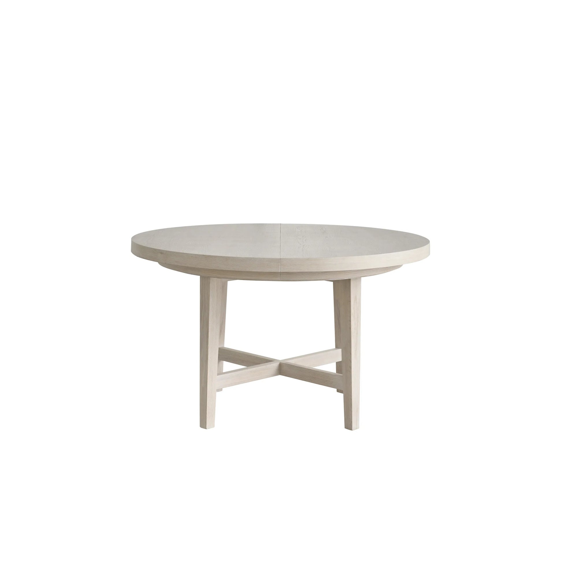 Avaline Scavino Round Dining Table by Universal Furniture in white oak. Made from unique in a transitional style.