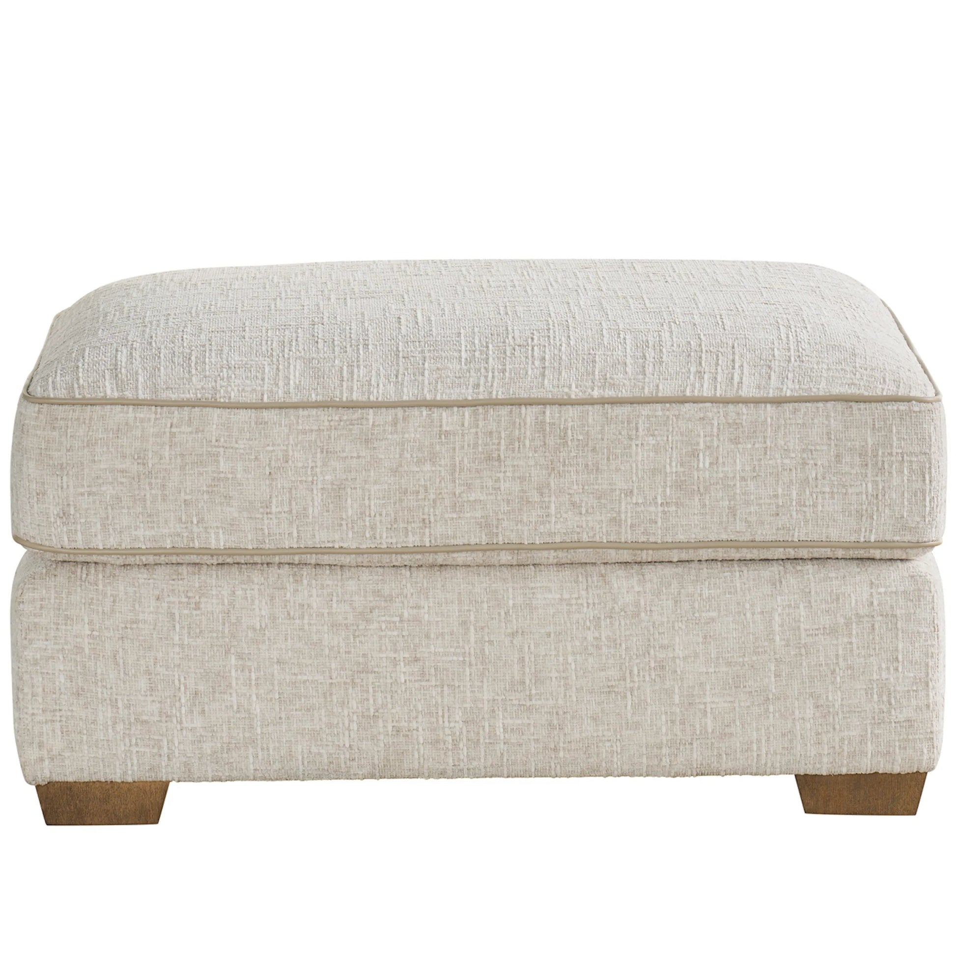 Sophie Ottoman by Universal Furniture in brown. Made from 100% polyester in a transitional style.