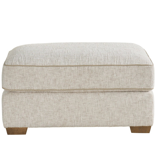 Sophie Ottoman by Universal Furniture in brown. Made from 100% polyester in a unique style.