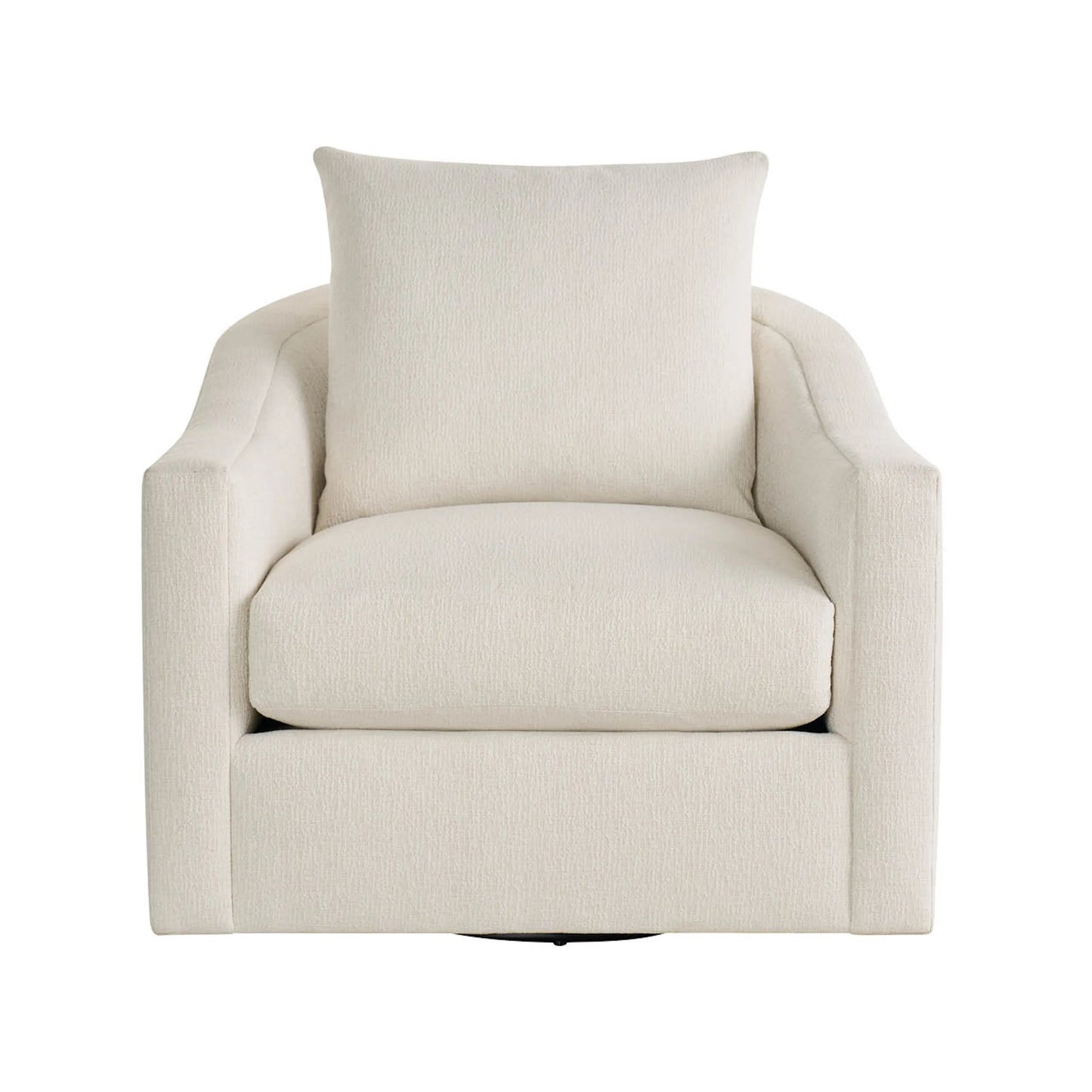 002 SI-2303166 | Additional Silo | Curated Eli Swivel Chair by Universal Furniture in sanello ivory. Made from unique in a unique style.
