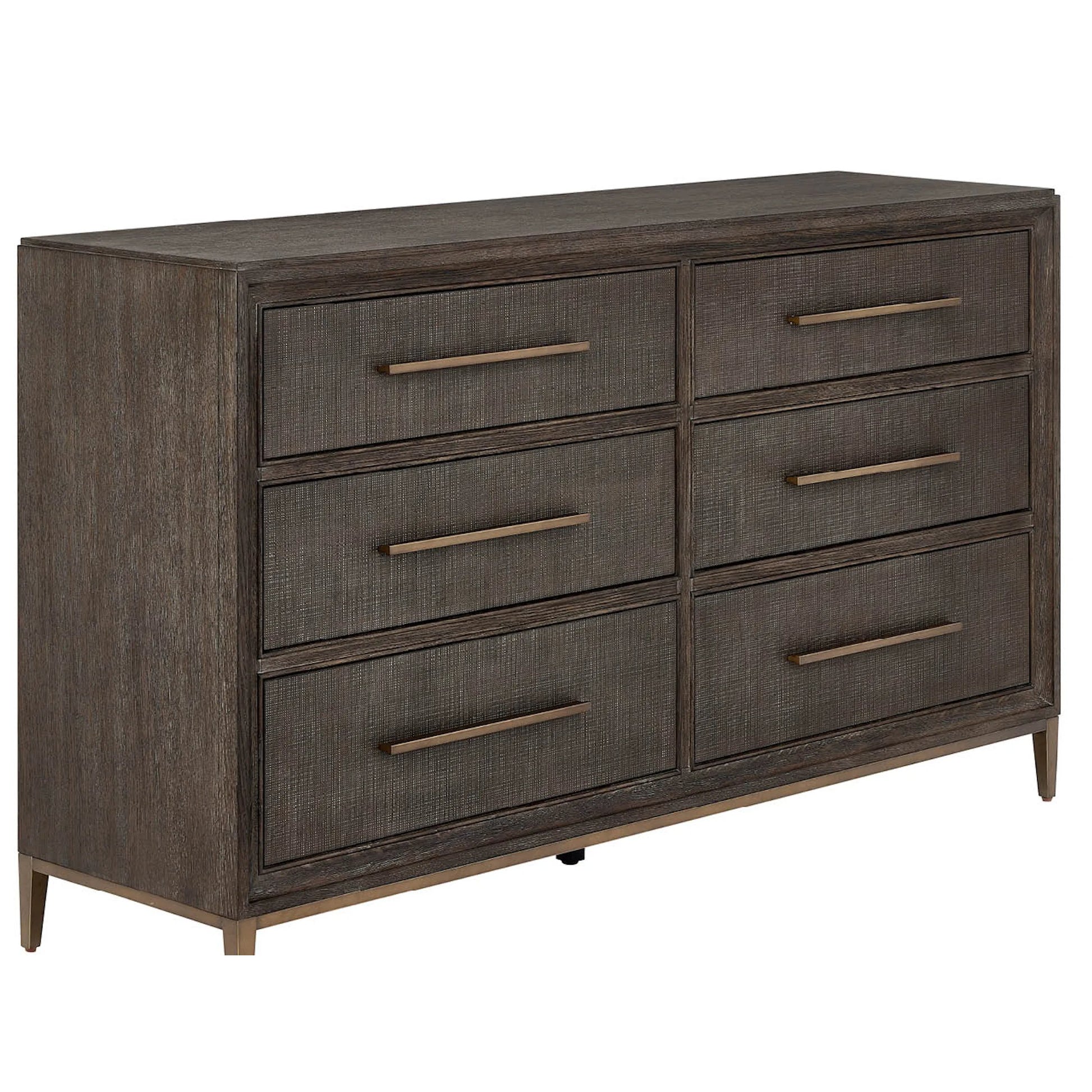 Montclair 6-Drawer Dresser by Universal Furniture in cocoa. Made from unique in a transitional style.