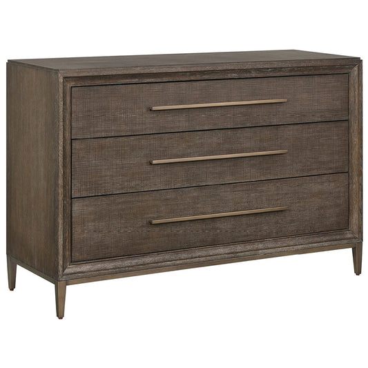 Montclair 3-Drawer Chest by Universal Furniture in cocoa. Made from unique in a transitional style.