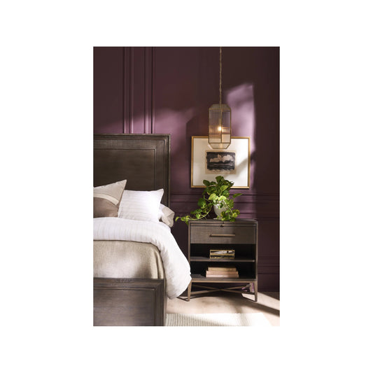 Montclair Drawer Nightstand by Universal Furniture in cocoa. Made from unique in a unique style.