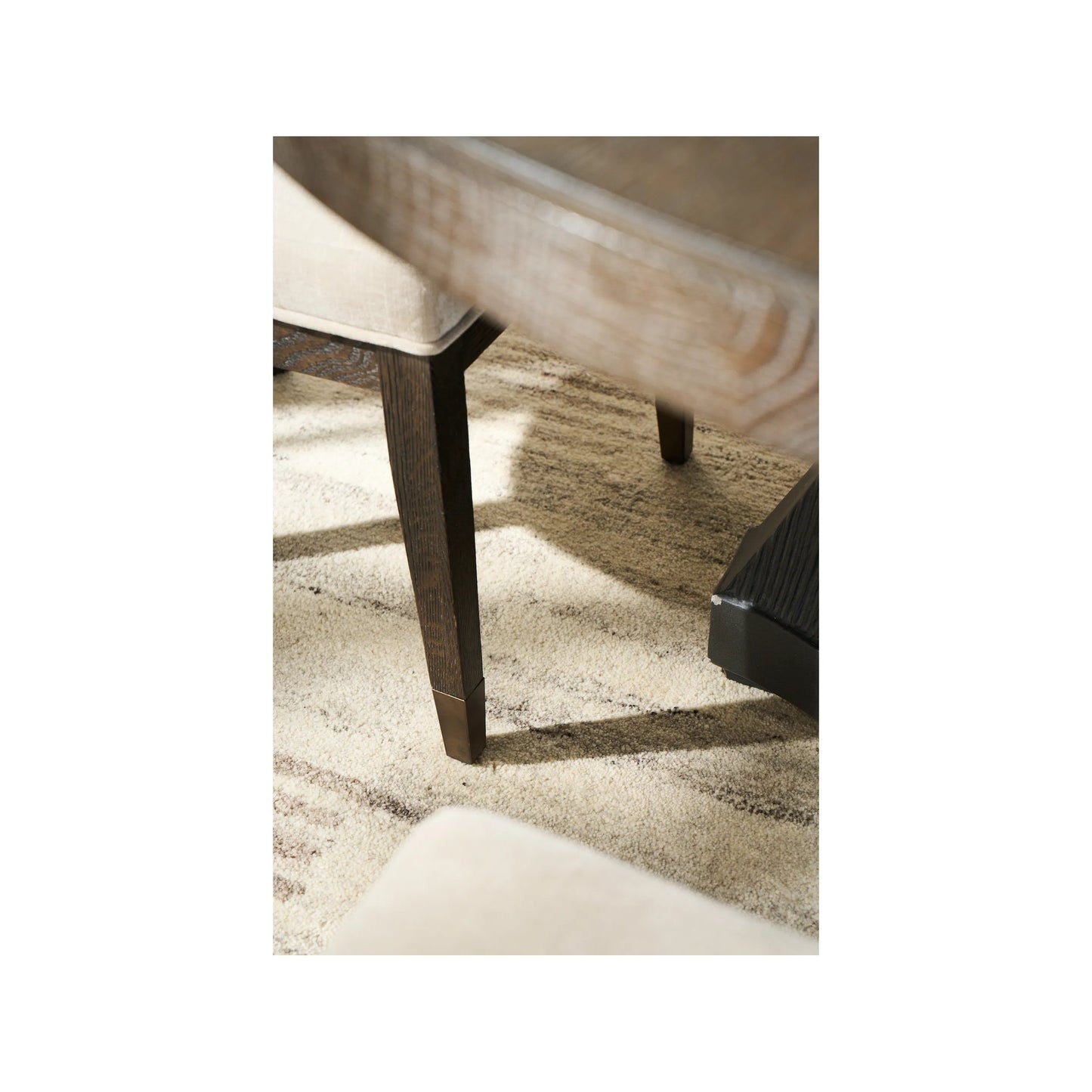 005 SI-2473028 | Closeup | Montclair Oval Side Chair (Set of 2) by Universal Furniture in cocoa. Made from unique in a transitional style.