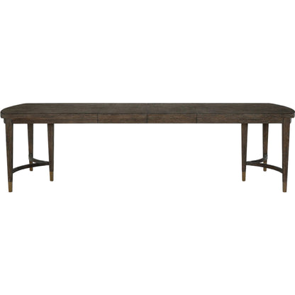 Montclair Dining Table by Universal Furniture in cocoa. Made from unique in a transitional style.