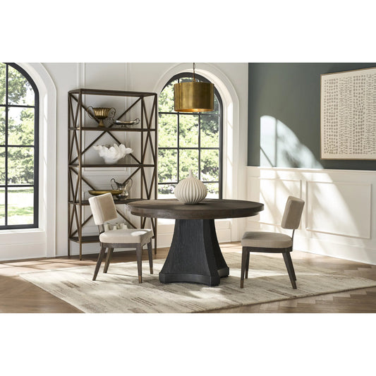 Montclair Cinder Dining Table by Universal Furniture in cocoa. Made from unique in a unique style.