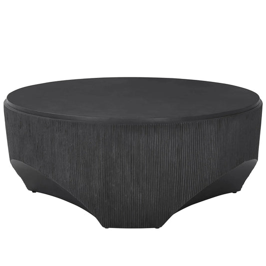 Montclair Cinder Cocktail Table by Universal Furniture in ebony. Made from unique in a transitional style.