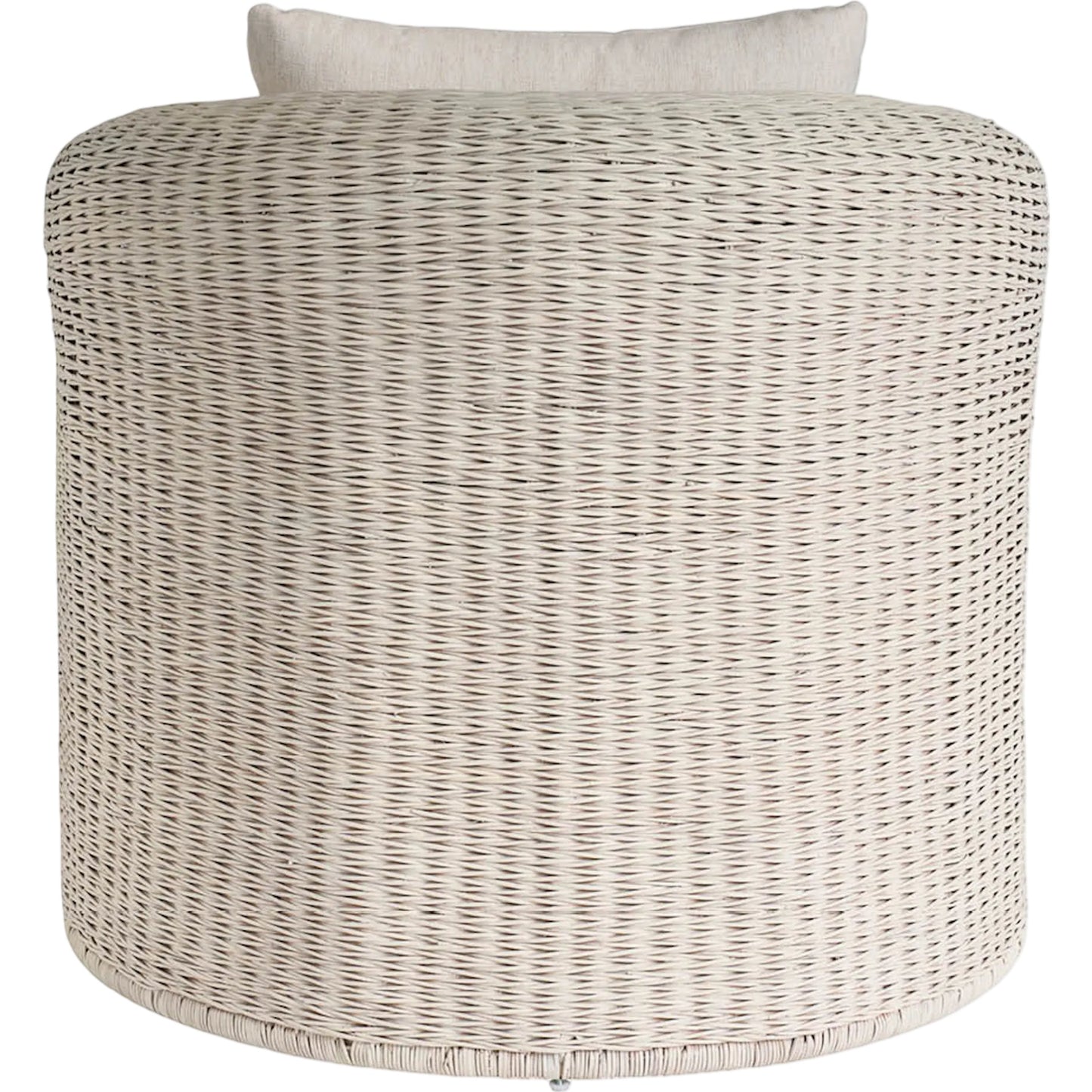 002 SI-2473090 | Additional Silo | Oasis Key Largo Lounge Chair by Universal Furniture in nomad snow. Made from 92% polyester, 8% linen in a rustic style.