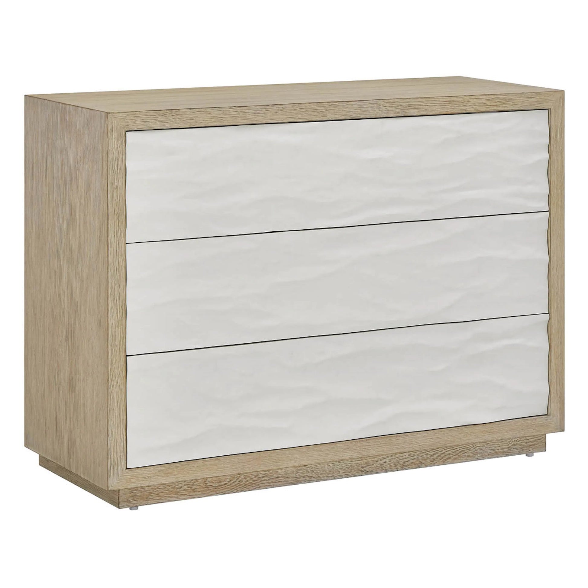 Oasis 3-Drawer Dresser by Coastal Living by Universal Furniture in dockside tan, shoreline white. Made from unique in a transitional style.